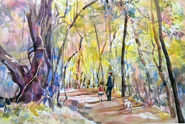 Their Walk by Yoshiko Murdick