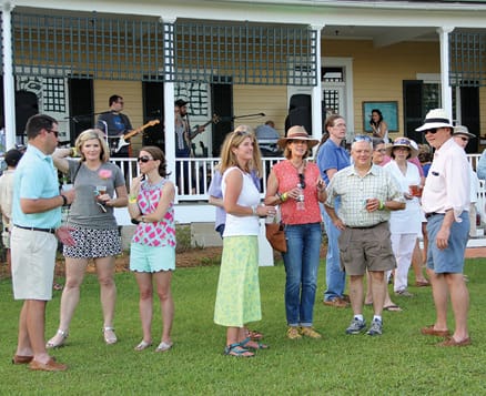 Event Crowd Outside
