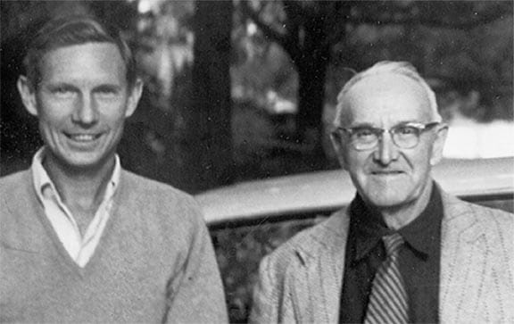 Leon Neel and Herbert Stoddard, Sr. late 1950’s