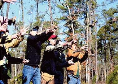 Releasing the 4000th translocated quail
