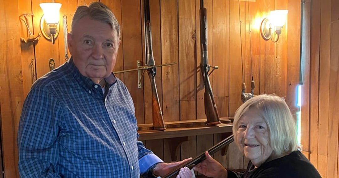 Donated Shotgun Added to Beadel House Gun Rack