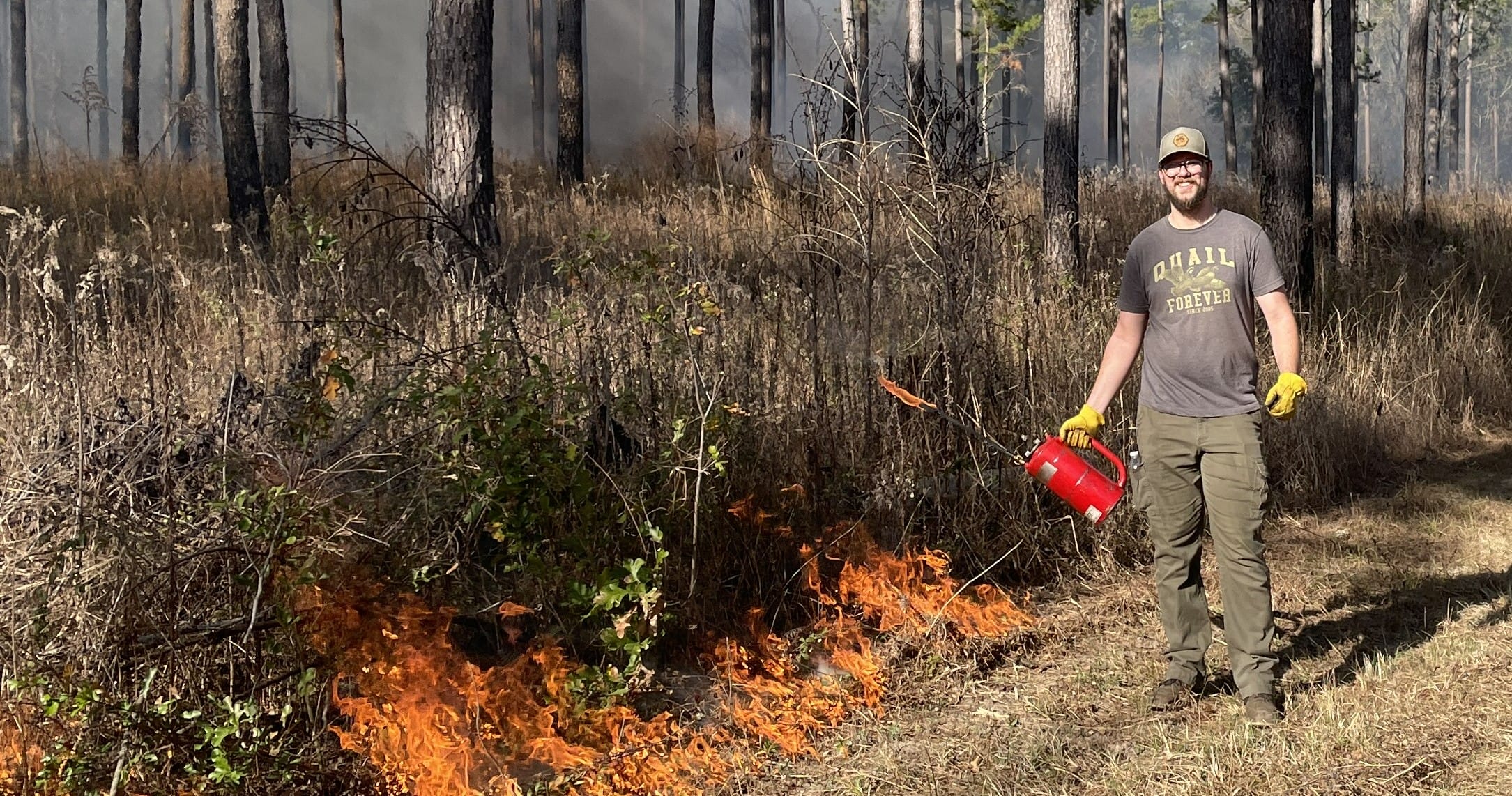 Quail Forever training combines Tall Timbers expertise and federal fire standards