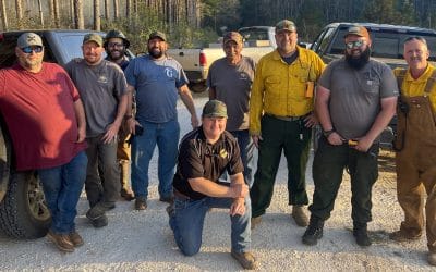 Poarch Creek Tribe reintroducing fire to the land