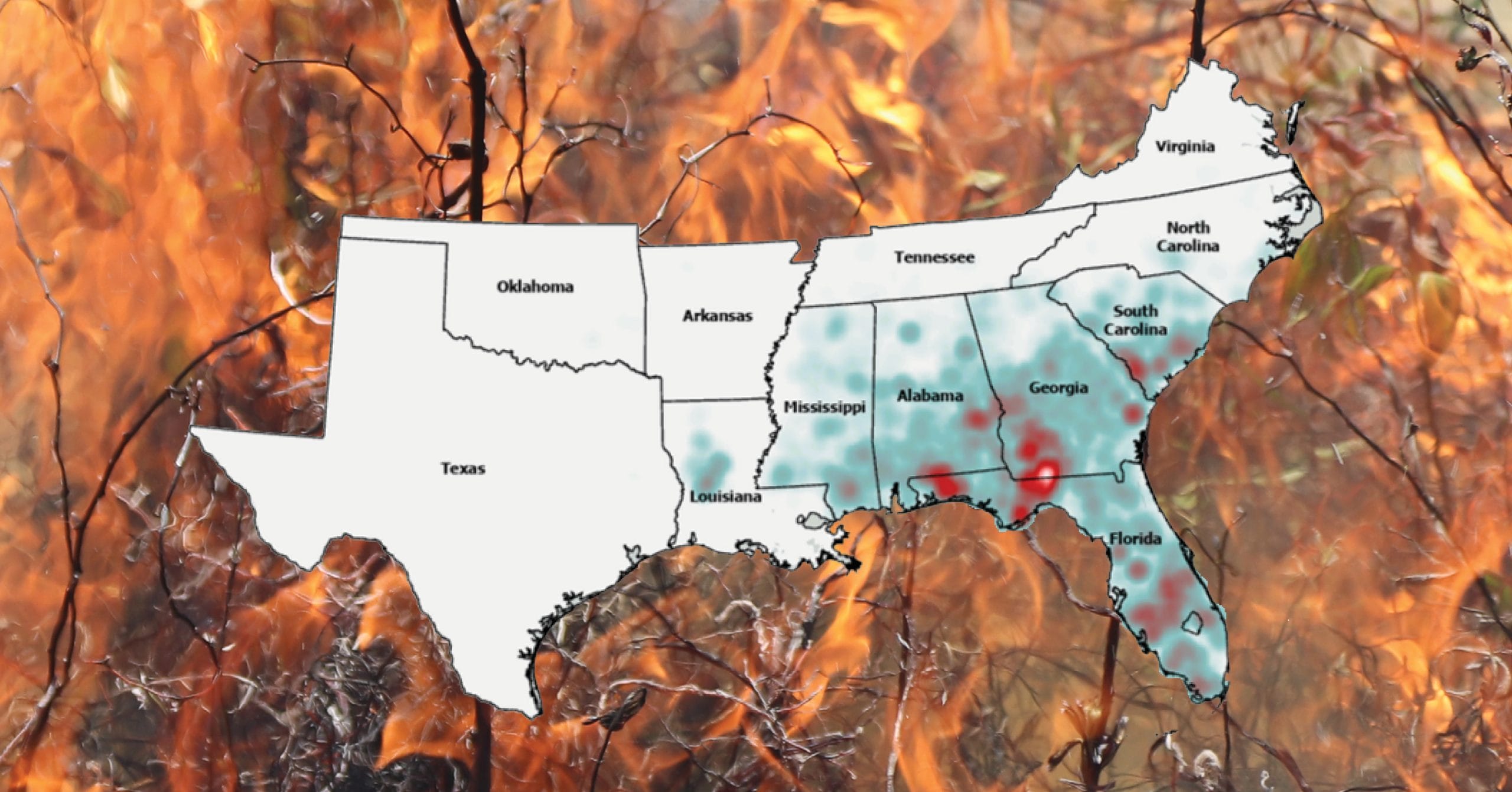 Rx fire permit database highlights hot moments and hot spots